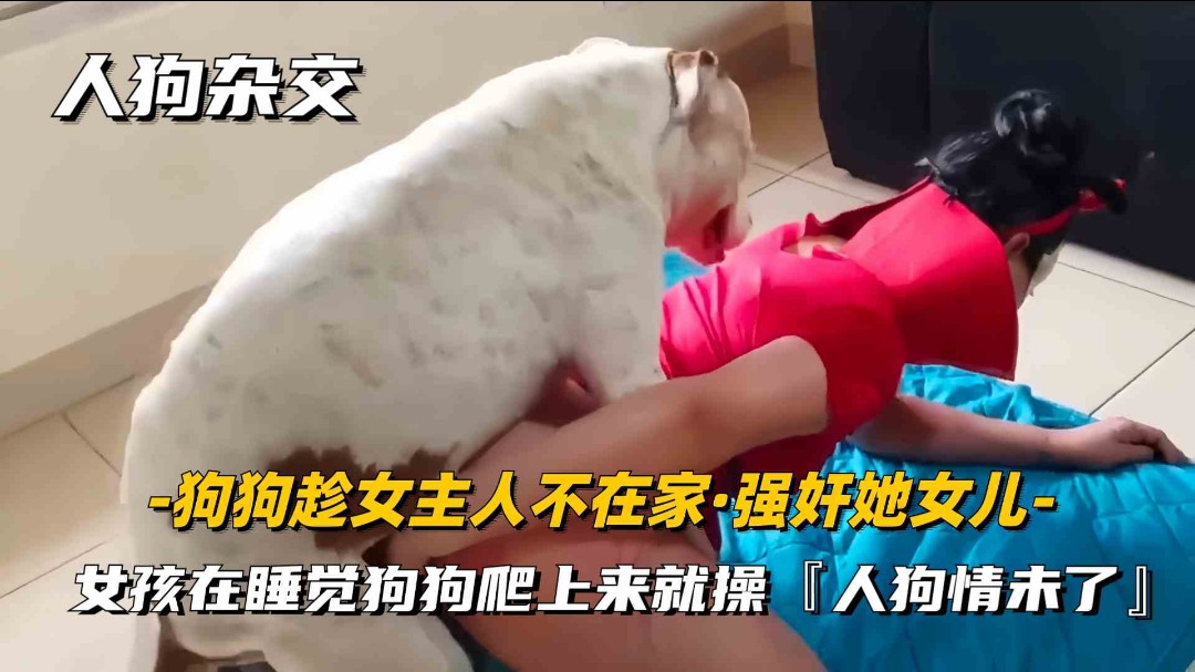 人狗杂交,重口味系列,女主人趁男友不在家,用狗狗进行性爱发泄,超刺激